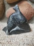 Inuit Seal Stone Carving - Signed Alaskan Art