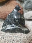 Inuit Seal Stone Carving - Signed Alaskan Art