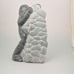 Inuit Carved Stone Figure Rock Climber 7