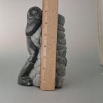 Inuit Carved Stone Figure Rock Climber 7