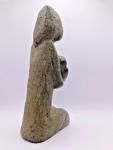 Inuit Mother and Baby Soapstone Sculpture