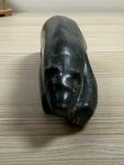 Inuit Soapstone Polar Bear Carving - Signed