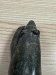 Inuit Soapstone Polar Bear Carving - Signed