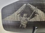 Perry Nasuk Matumeak Bear Hunting Etched Carving