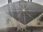 Perry Nasuk Matumeak Bear Hunting Etched Carving