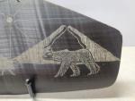 Perry Nasuk Matumeak Bear Hunting Etched Carving