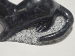 Soapstone Sea Otter Inuit Art Sculpture