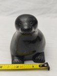 Inuit Hand-Carved Soapstone Seal or Sea Lion