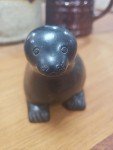 Inuit Hand-Carved Soapstone Seal or Sea Lion