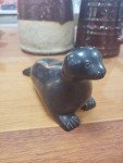 Inuit Hand-Carved Soapstone Seal or Sea Lion
