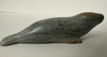 Handcrafted Inuit Soapstone Seal Carving 4.25”
