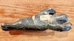 Inuit Soapstone Seal Carving - Unique Art Piece