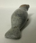 Handcrafted Inuit Soapstone Seal Carving 4.25”