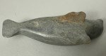 Handcrafted Inuit Soapstone Seal Carving 4.25”