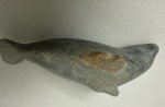 Handcrafted Inuit Soapstone Seal Carving 4.25”