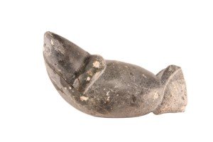 Inuit Soapstone Seal and Otter Carving