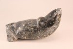 Inuit Soapstone Seal and Otter Carving