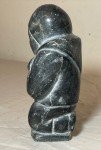 Antique Ada Eyetoaq Soapstone Inuit Art Sculpture