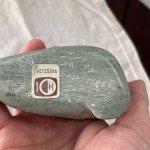 Signed Vintage Inuit Soapstone Seal Carving