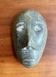 Inuit Stone Face Carving Tribal Art Sculpture