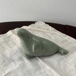 Signed Vintage Inuit Soapstone Seal Carving