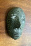 Inuit Stone Face Carving Tribal Art Sculpture