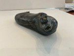 Inuit Soapstone Seal Carving - 8 Inches Long