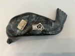 Inuit Soapstone Seal Carving - 8 Inches Long