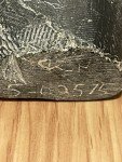 Inuit Male Head Stone Carving, Signed & Dated