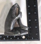 Signed ILA Inuit Stone Seal Carving 1990