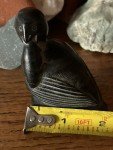Inuit Bird and Fish Soapstone Carving