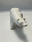 Vintage 1960s Inuit Marble Polar Bear Sculpture