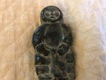 Signed Inuit Marble Sculpture - 6.25 Inches