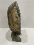 Vintage Inuit Soapstone Carving of Eskimo Man