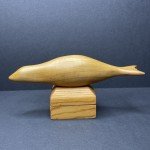 1980s Hand-Carved Earless Seal Inuit Sculpture