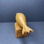 1980s Hand-Carved Earless Seal Inuit Sculpture