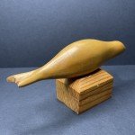 1980s Hand-Carved Earless Seal Inuit Sculpture