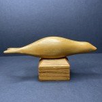 1980s Hand-Carved Earless Seal Inuit Sculpture
