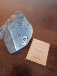 Mina Mott Signed Inuit Seal Carving, 2.5x3