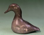 Inuit Soapstone Carved Duck Sculpture, 1977