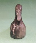 Inuit Soapstone Carved Duck Sculpture, 1977