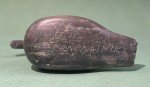 Inuit Soapstone Carved Duck Sculpture, 1977