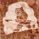 David Bernett Inuit Marble Sculpture "Little Hunter