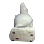 Dancing Polar Bear Inuit Marble Carving, 11