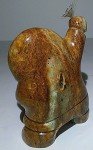 Master Carver Bekoa Inuit Soapstone Dancer Carving