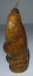 Master Carver Bekoa Inuit Soapstone Dancer Carving