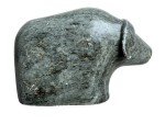 Inuit Soapstone Sheep Sculpture by Signed Artist