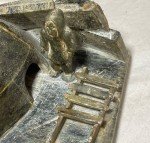 Francois Carved Soapstone Inuit Figural Sculpture