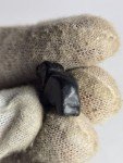 Rare 20th Century Black Stone Inuit Polar Bear