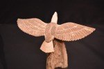 Inuit Eagle Carving from Fossilized Buffalo Bone